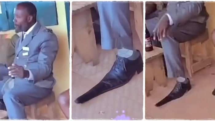 Man's Long Shoe Makes Him Popular as Video Goes Viral on TikTok: "It Looks Like Sword"
