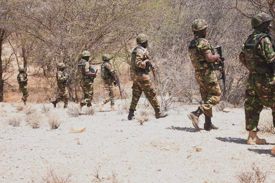 Kenya Defence Force.