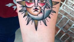 20 matching sun and moon tattoos for best friends and couples
