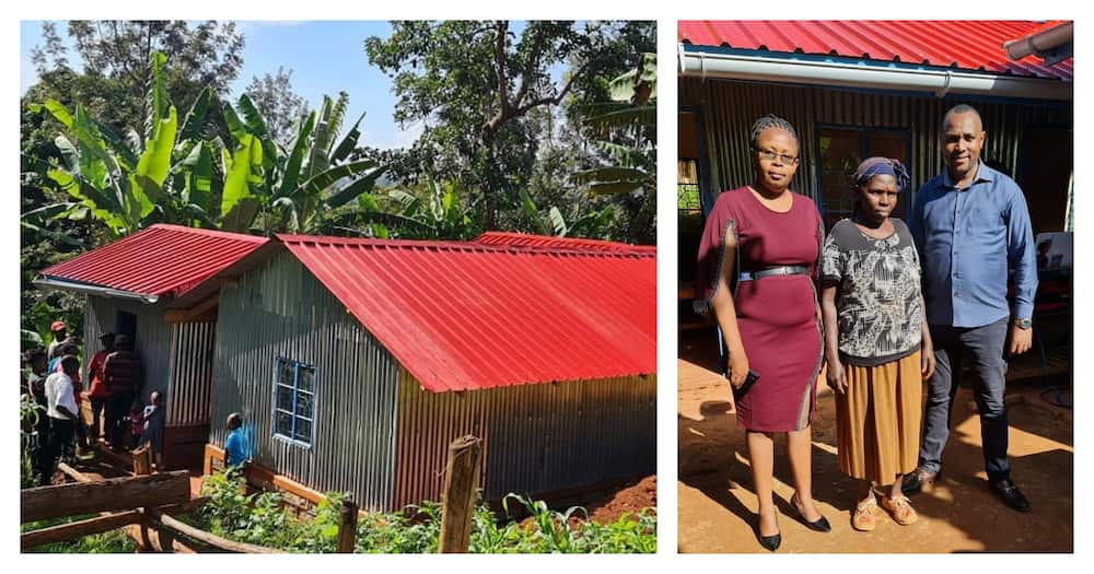 Muthee Kieng'ei, Well-Wishers Handover New House to Woman Who Lived in Dilapidated Mud Hut