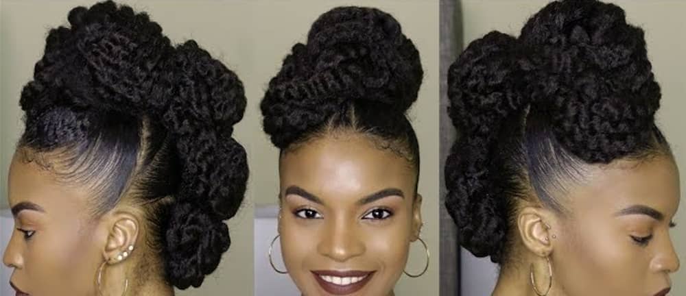 20 natural hairstyles for a 60-year-old black woman that are