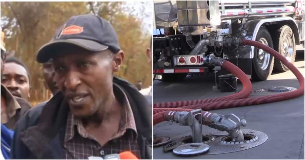 Brave driver who drove burning fuel tanker from market gifted KSh 10k