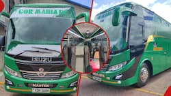 ICT CS Eliud Owalo Unveils Gor Mahia's New 42-Seater Bus with USB Charging Sockets, Foldable TVs