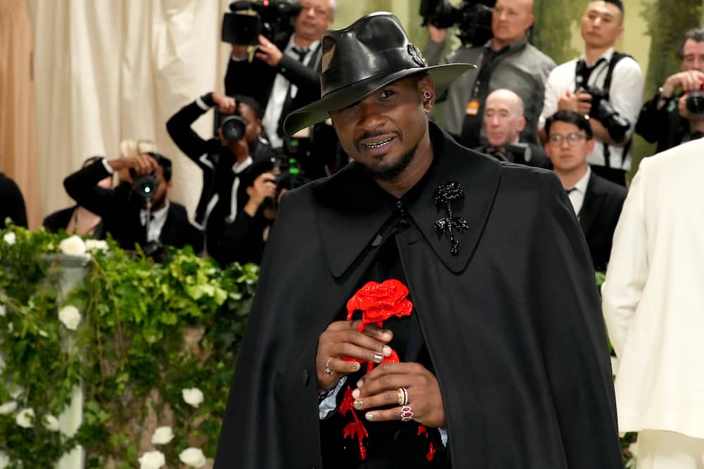 Usher attends the 2024 Met Gala Celebrating "Sleeping Beauties: Reawakening Fashion"