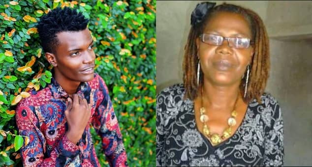 Fans thrilled after Machachari's Baha shares TBT photo of his late mum Wanade