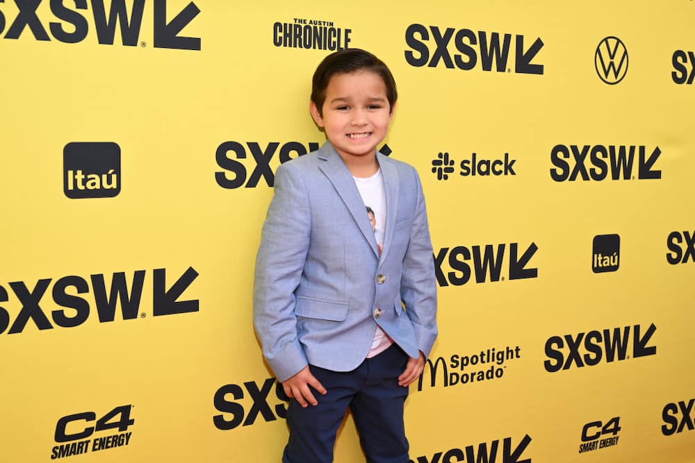 Brice Gonzalez attends the premiere of Flamin Hot