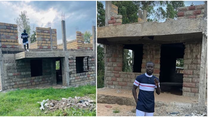Mulamwah Shows Off Progress of His Single-Storey Rural Home Under Construction: "Home Stretch"