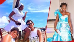 Akothee's Eldest Son Refuses to Keep Off Phone During Vacation: "I'm Working to Give You Grandkids"