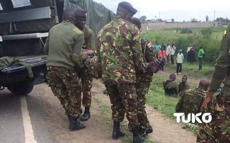 Maafisa 8 wa KDF wahusika kwenye ajali mbaya katika barabara ya Kangundo - Nairobi