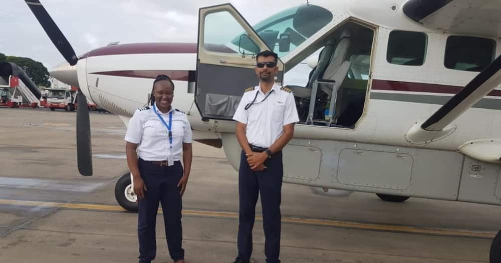 Mombasa Air Safari employees.