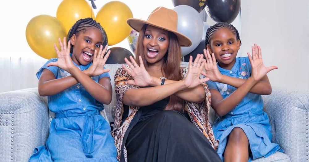Grace Msalame celebrates twin daughters as they turn 10
