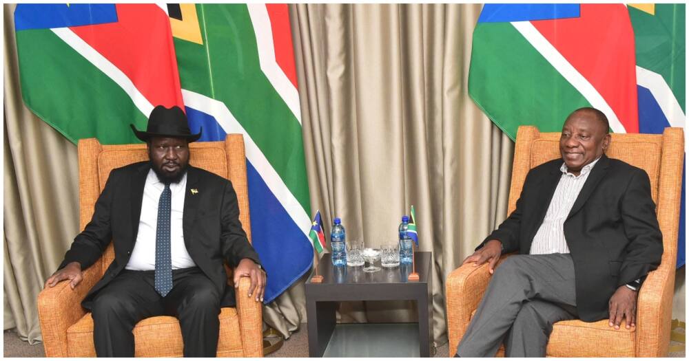 Cyril Ramaphosa and Salva Kiir are expected to attend Mwai Kibaki's funeral service.