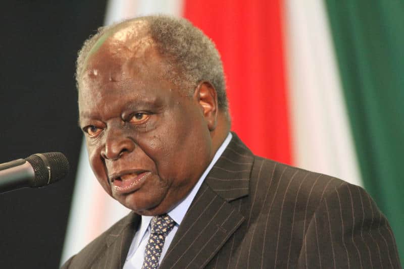 Mwai Kibaki's aide dismisses reports retired president is in hospital