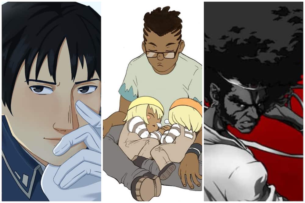 36 male anime characters with black hair ranked based on popularity -  