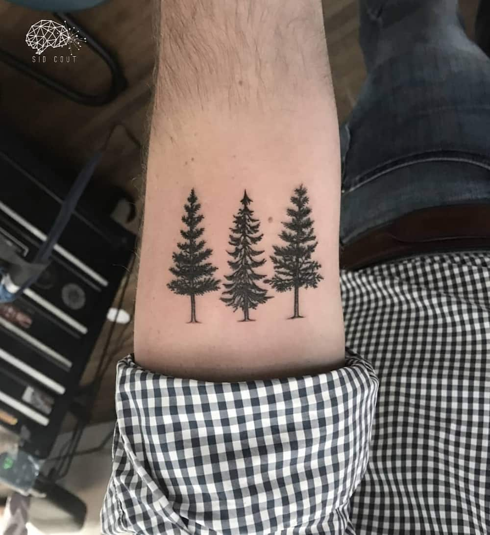 20 best small forearm tattoos for men with meanings