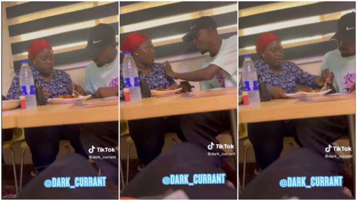 Man Enters Restaurant, Starts Eating Lady’s Food in Prank Video, She Looks Surprised: "Wife Material"