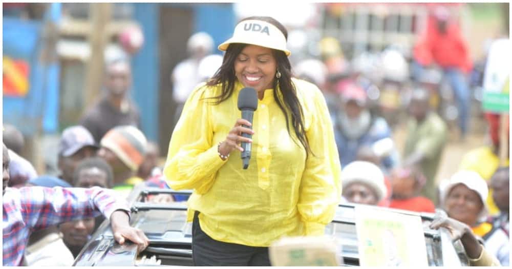 Susan Kihika affirmed her support for William Ruto.