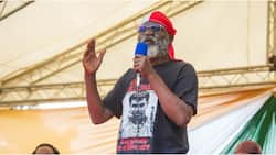 Wajackoyah Causes Stir at Edwin Sifuna Uncle's Funeral after Belittling Bungoma MCA: "Endeni Shule"