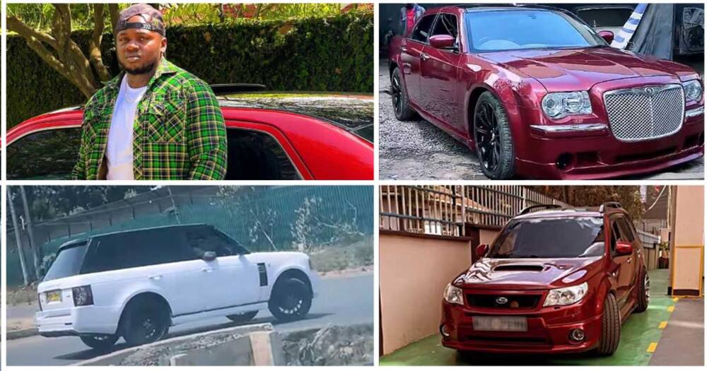 Khaligraph Jones has an expensive car collection.