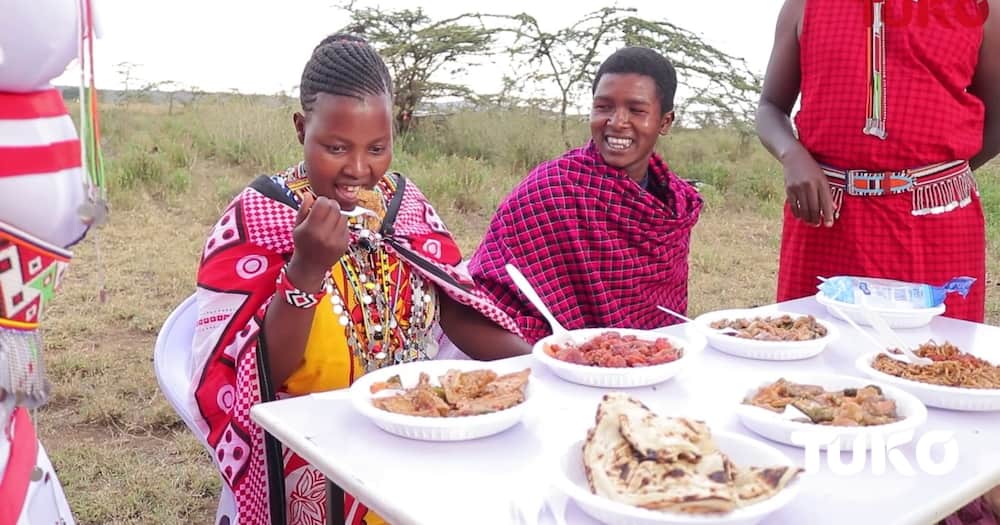 Hilarious Moments as Maasai People React to Tasting Chinese and Indian Foods
