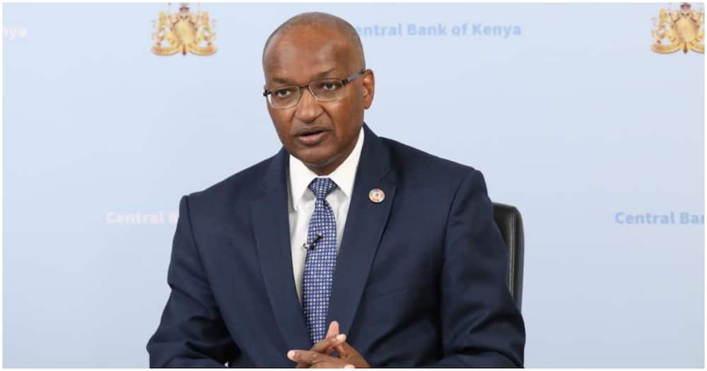 CBK Governor Patrick Njoroge speaking during the post MPC press conference on May 31, 2022.
