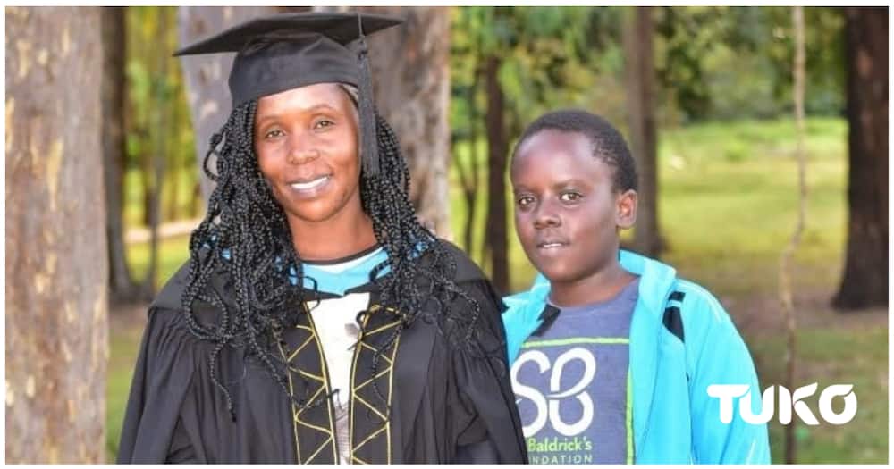 Woman who went back to high school at 32, sat KCSE exams thrice, graduates