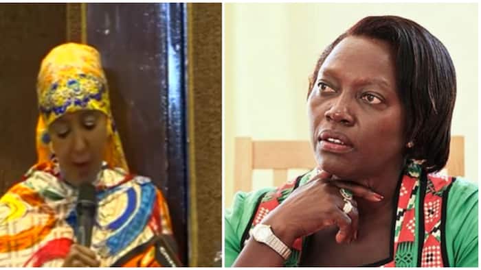 Amina Mohamed Thanks Martha Karua for Her Empathy, Condoling with Children after Husband's Death