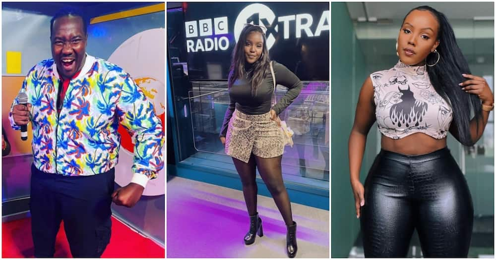 Willis Raburu Celebrates Nikita Kering After Her BBC 1Xtra Performance:  Good Job 