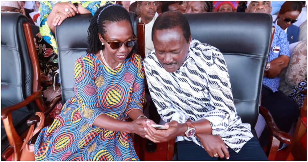 Martha Karua and Kalonzo Musyoka.