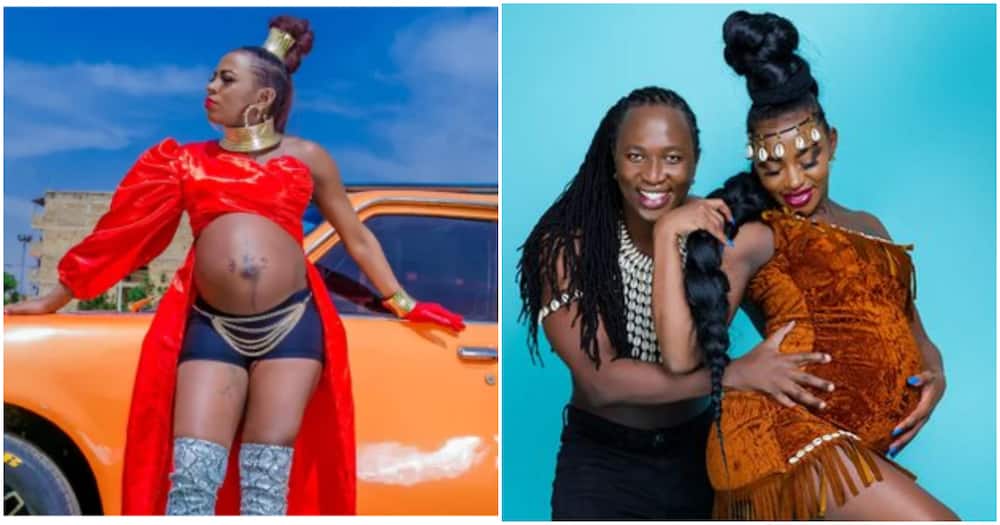 Aggie The Dance Queen Gives Birth to Baby Boy After 24 Hours of Labour.