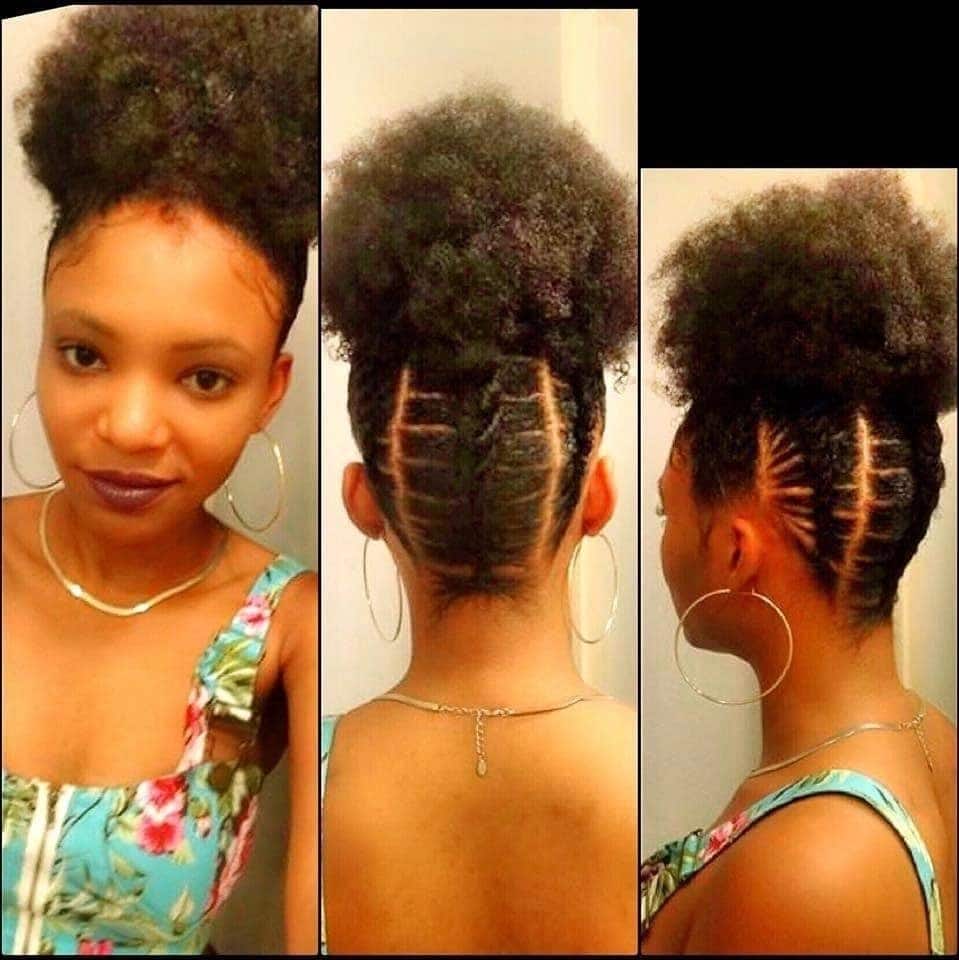 trendy afro kinky hairstyles