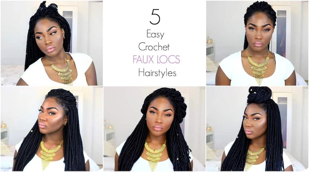 How To Style Faux Locs Tuko Co Ke