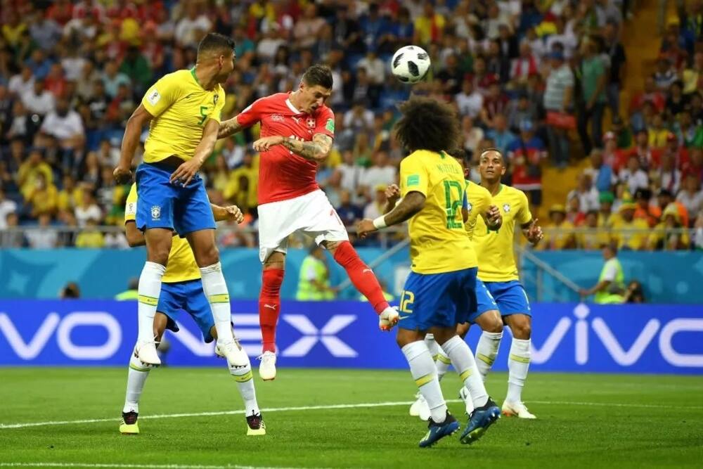 Underdogs Switzerland see off World Cup favourites Brazil in Russia