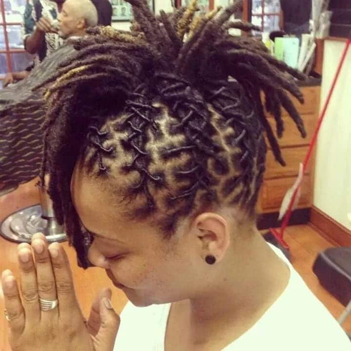 Best dreadlocks hairstyles for medium length