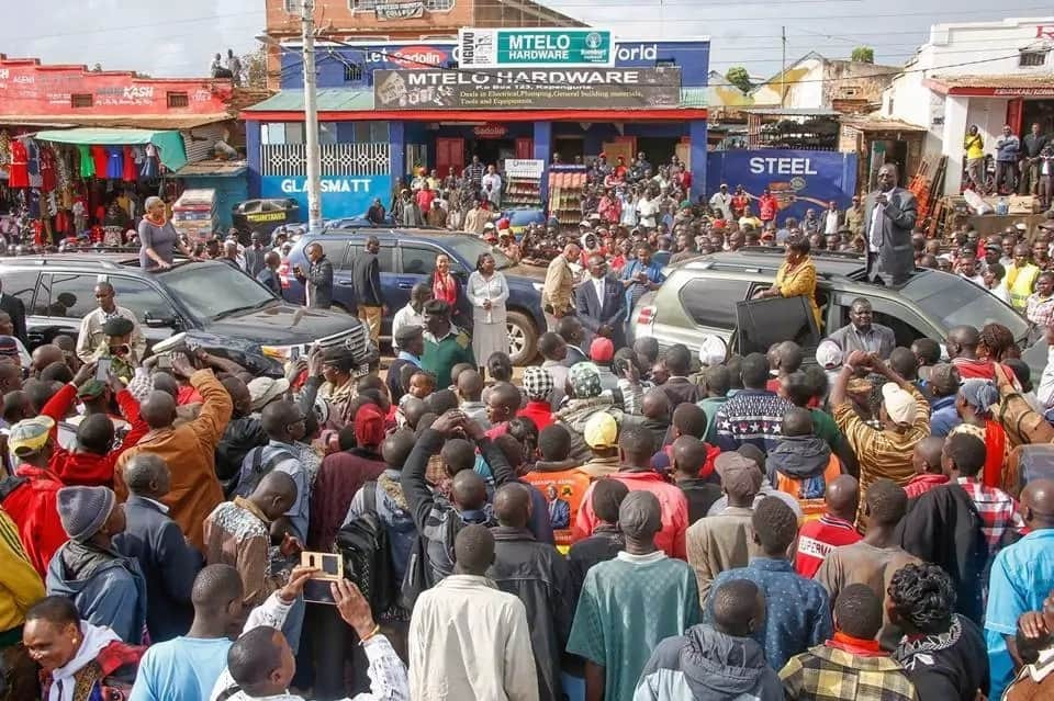 Margaret Kenyatta hits the campaign trail hard for her hubby's re-election (photo)