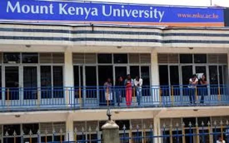 Mount kenya university diploma courses list, requirements & fee structure