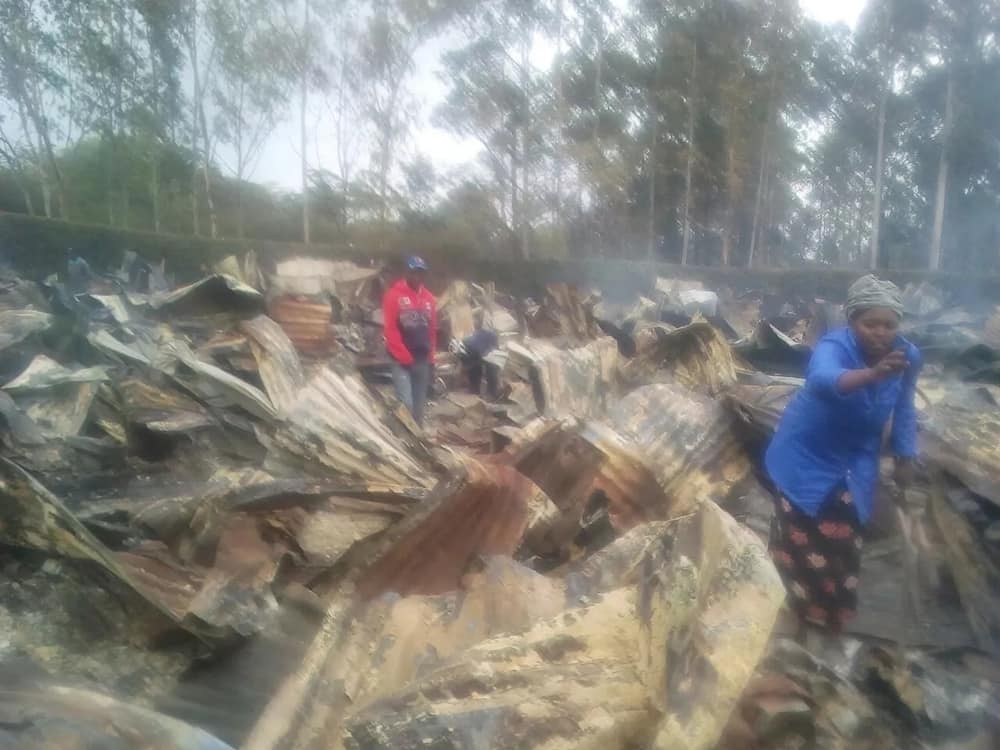 Night of horror as a huge fire burns down homes to 10,000 Kenyans in Nairobi