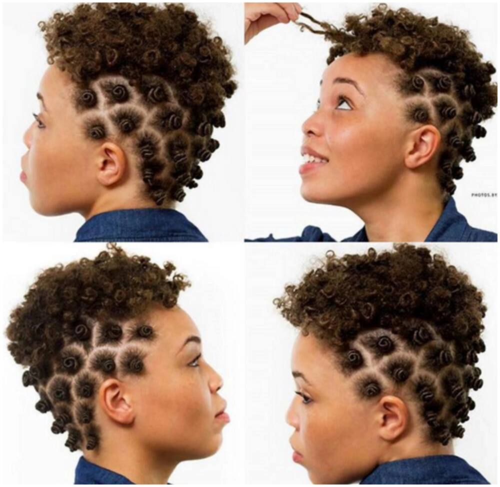 20 beautiful bantu knots hairstyles on short hair