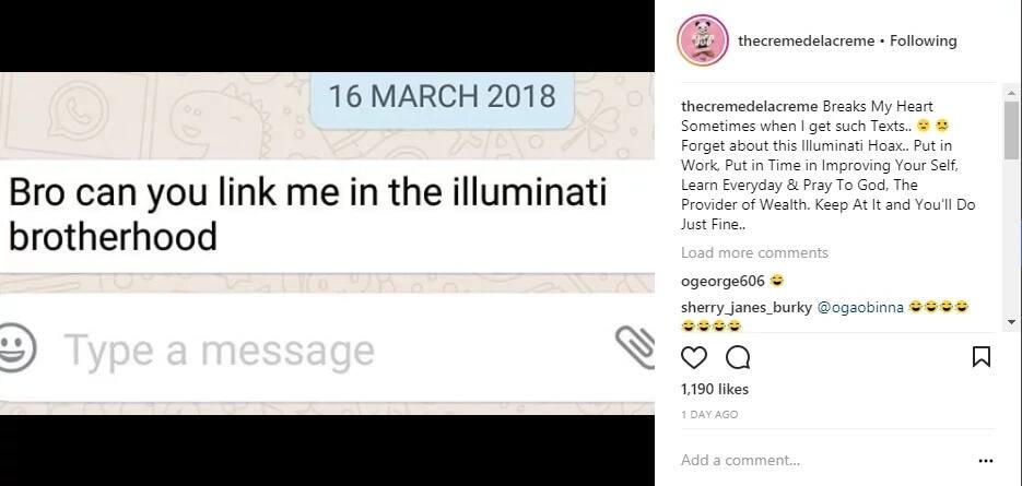 DJ Creme De la Creme forced to respond to suggestions he is Illuminati