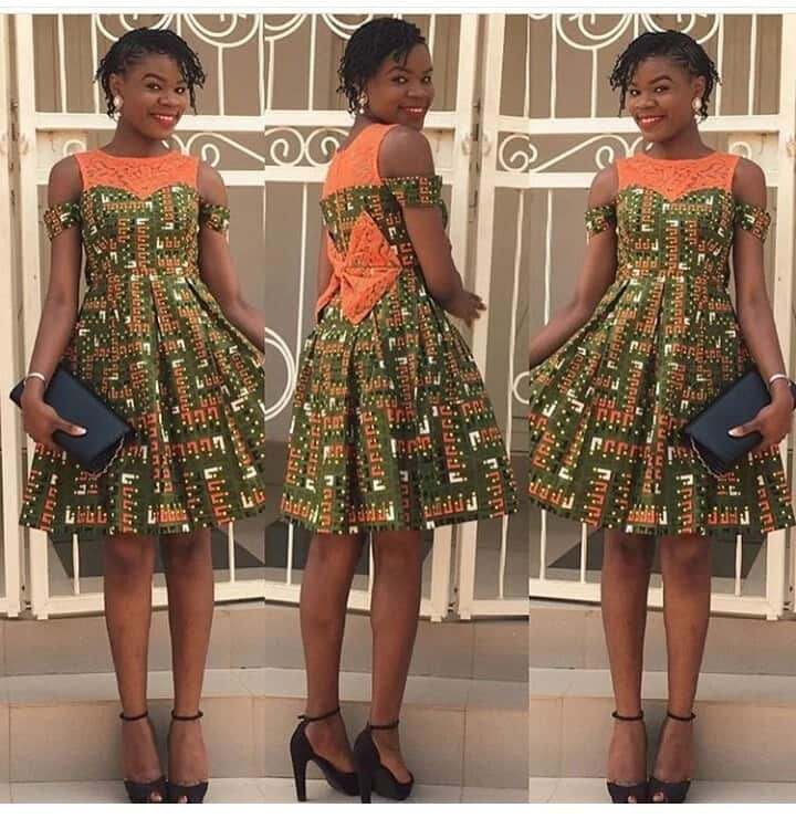 latest kitenge short dresses