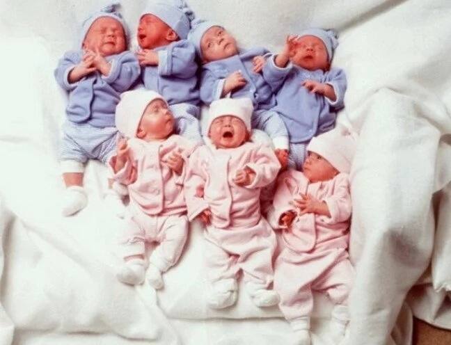 Seven from heaven! Meet first ever surviving SEPTUPLETS, 4 boys and 3 girls, who turn 19