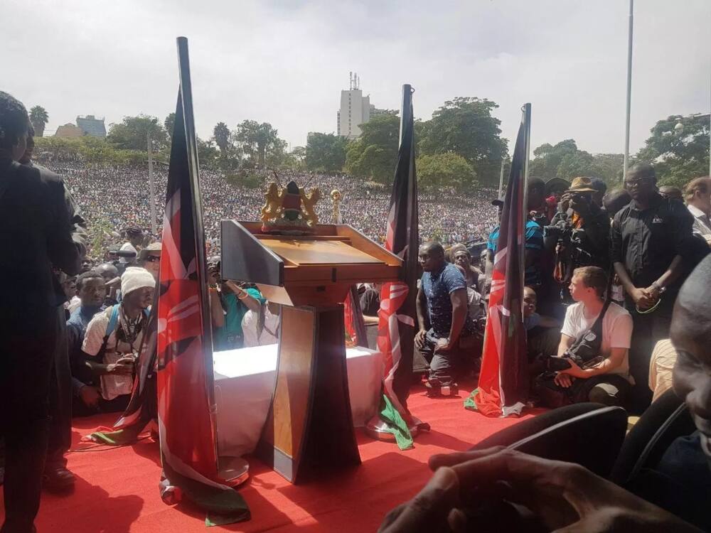 Live Update: Raila Odinga's swearing-in