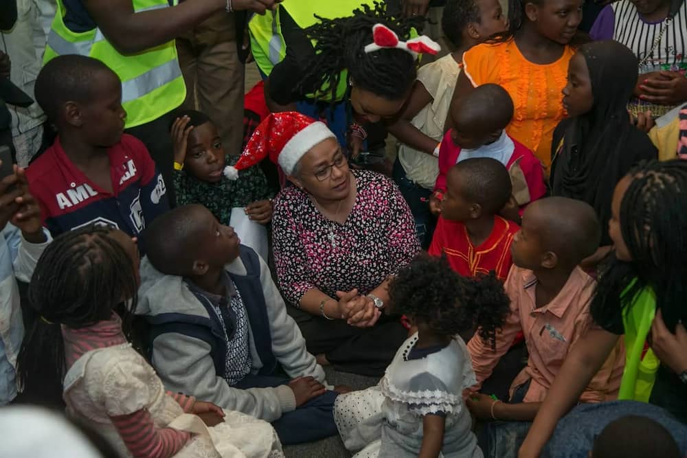 Its early Christmas at State House as it hosts children from various children homes