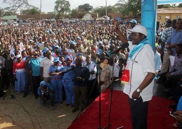 Kalonzo Musyoka sends warning to Raila Odinga