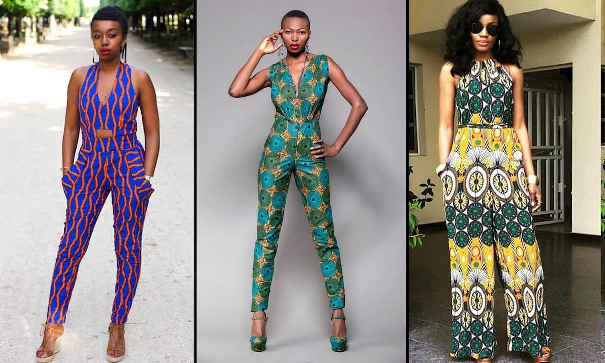 african print jumpsuit styles