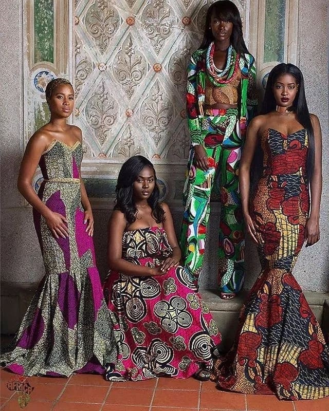 long dress kitenge fashion