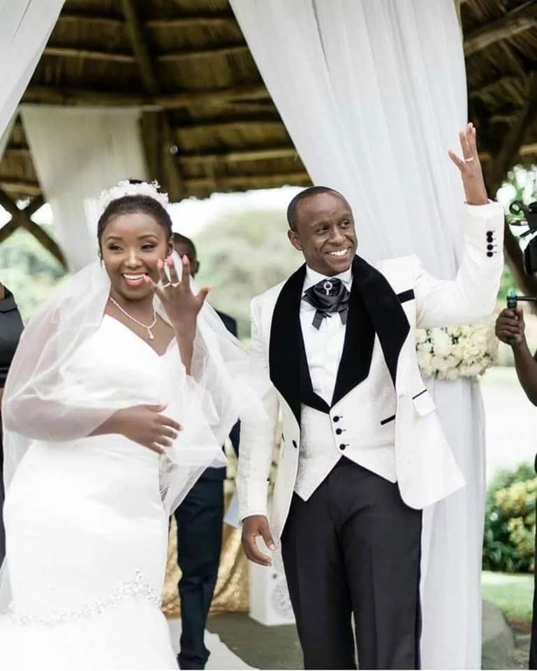 Finally, Celina of mother-in-law weds her her husband Phillip Karanja