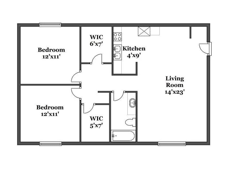 Simple 2 Bedroom House Plans South Africa - Maria to Supeingo