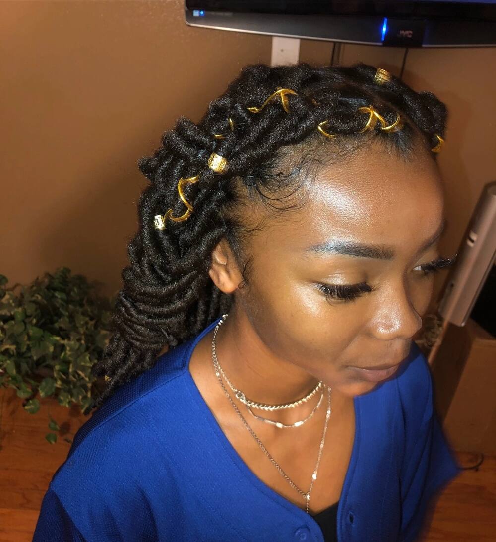 Step by step styling dreadlocks tutorial