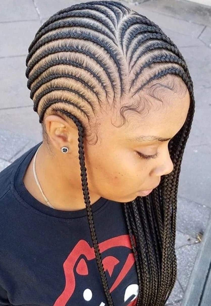 Latest Nigerian cornrow hairstyles Tuko.co.ke